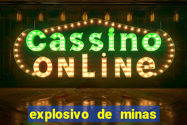 explosivo de minas 3 letras